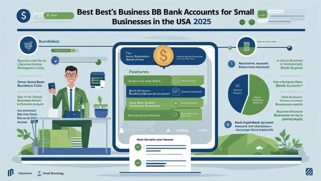 Best Business Bank Accounts for Small Businesses in the USA (2025 Guide)
