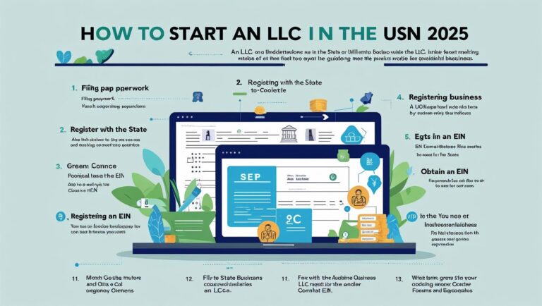 How to Start an LLC in the USA_ Step by Step 2025 Guide
