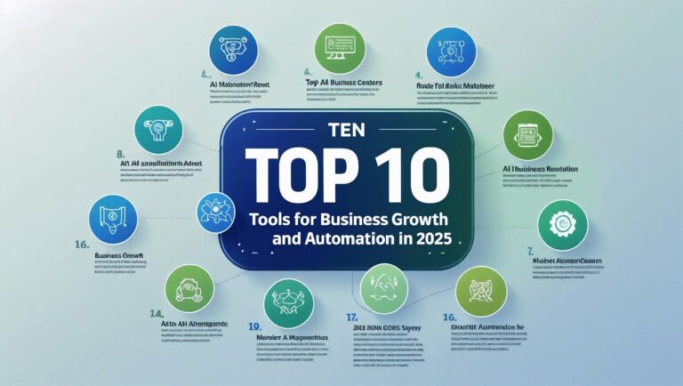 Top AI Tools for Business Growth & Automation in 2025